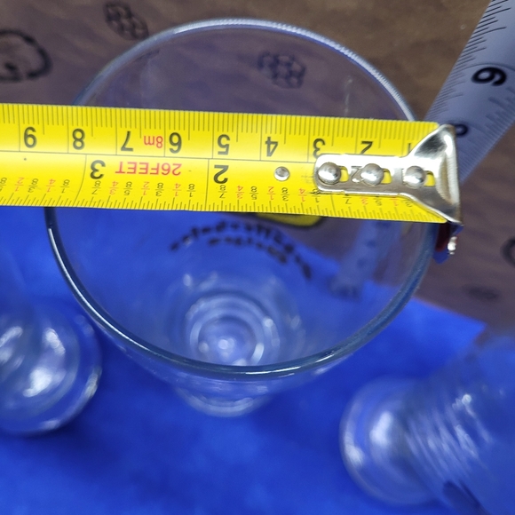 Set of 3 pilsner beer glasses from Europe. - Picture 9 of 9